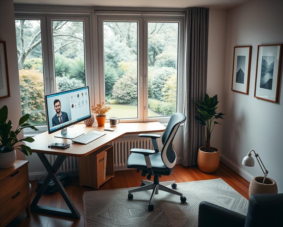 remote work home office setup