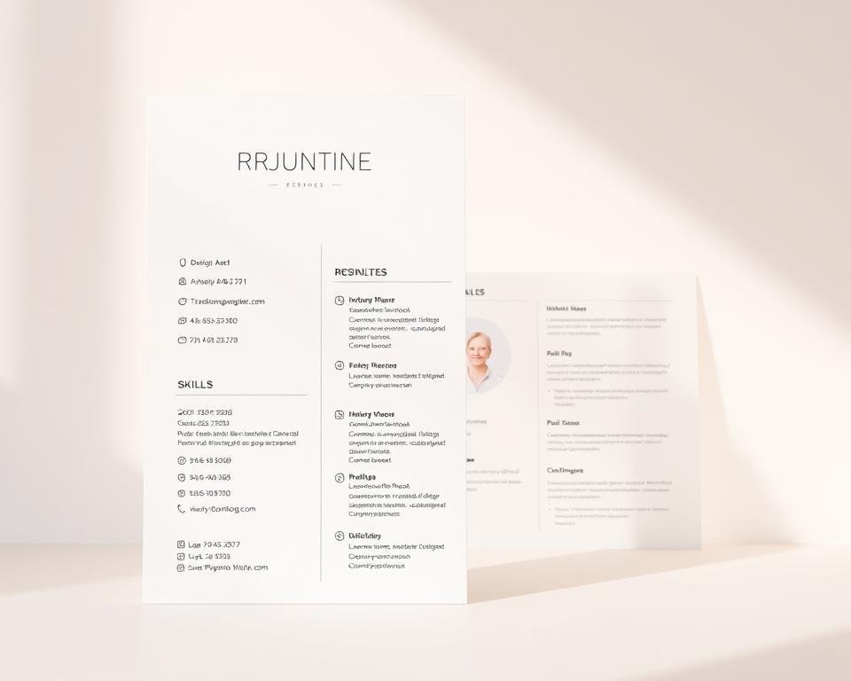 resume design