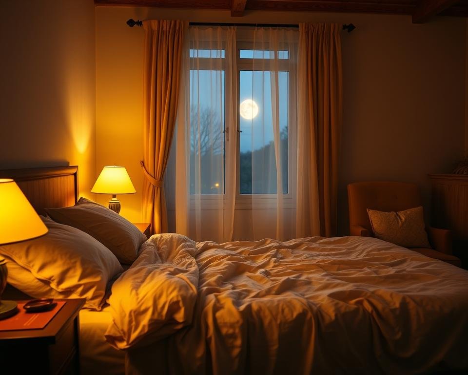 sleep-friendly bedroom